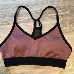 PINK sports bra size S